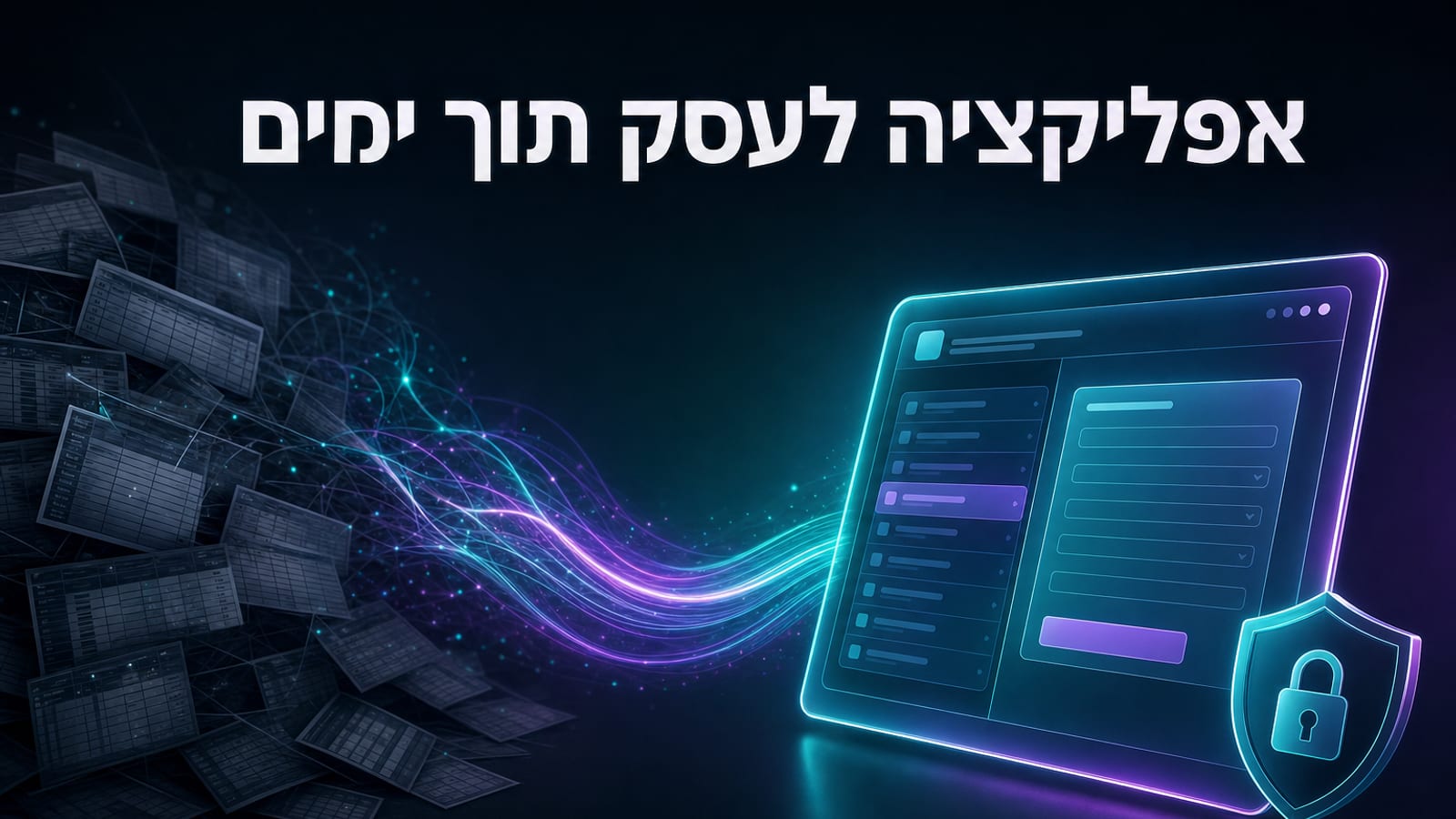 איך בונים אפליקציה או כלי פנימי לעסק עם AI — מדריך vibe coding 2026