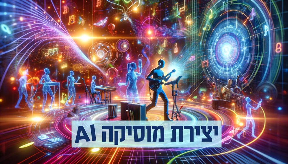 יצירת מוסיקה באמצעות בינה מלאכותית AI