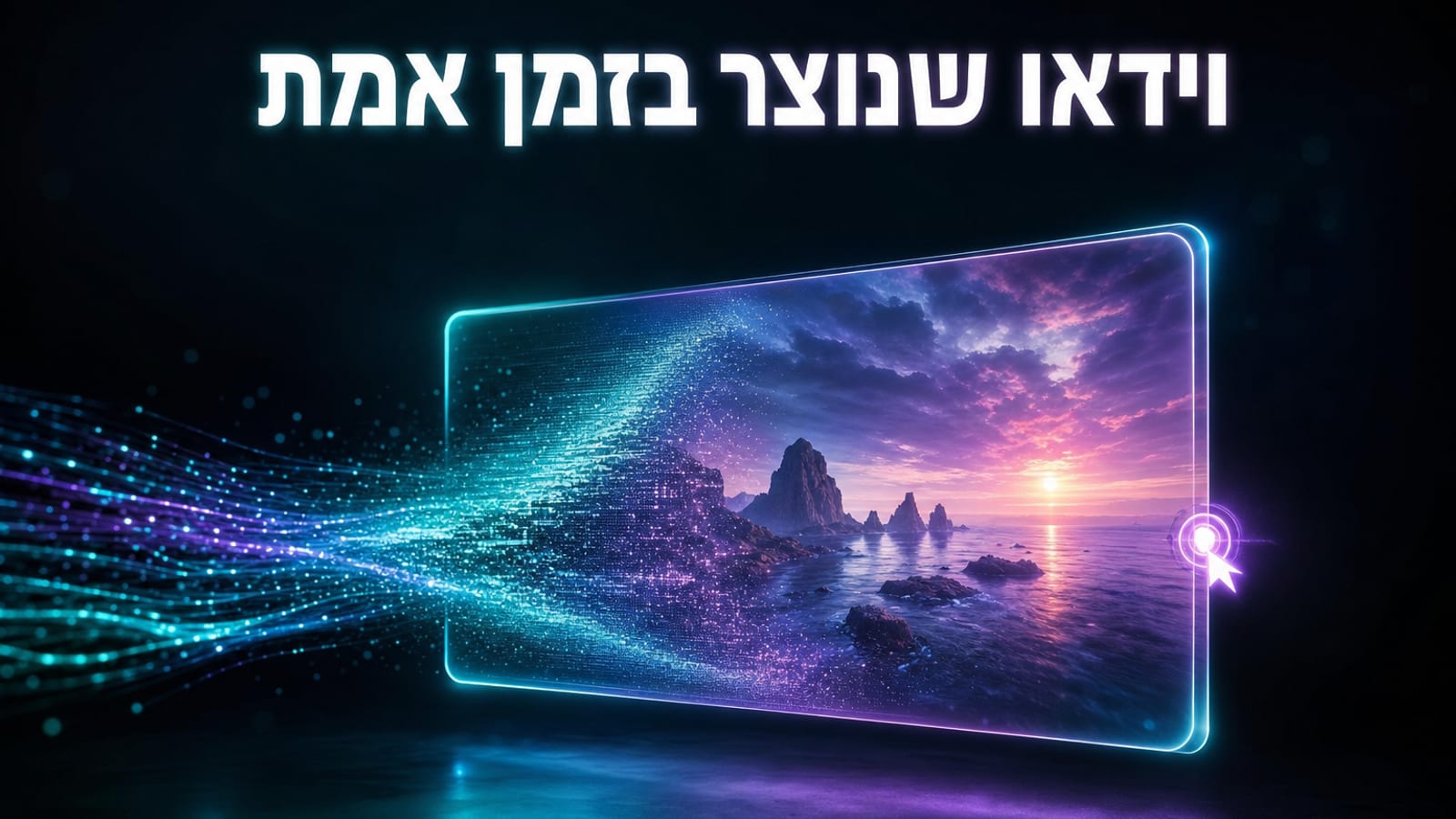 וידאו שנוצר בזמן אמת עם AI — מדריך מחקר Runway 2026