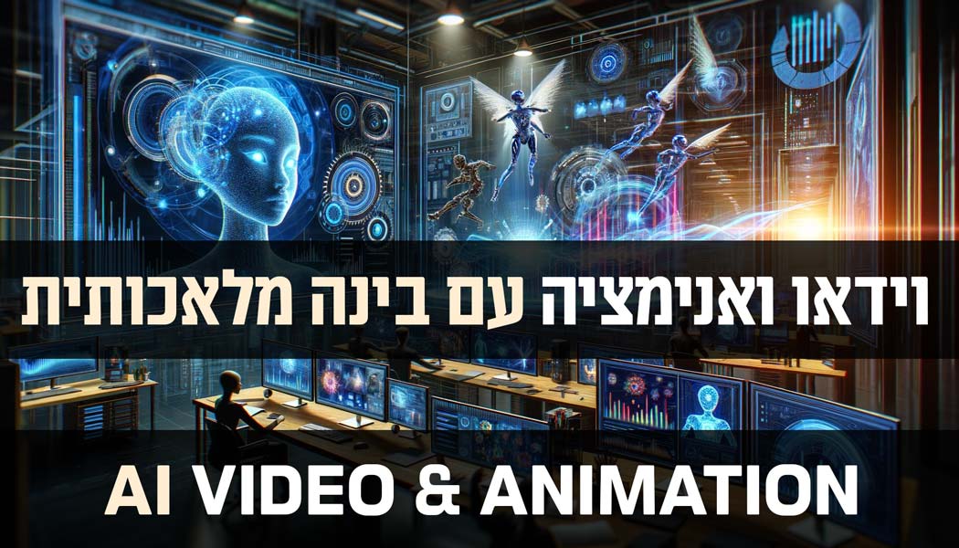 איך ליצור אנימציה והנפשה בעזרת בינה מלאכותית AI