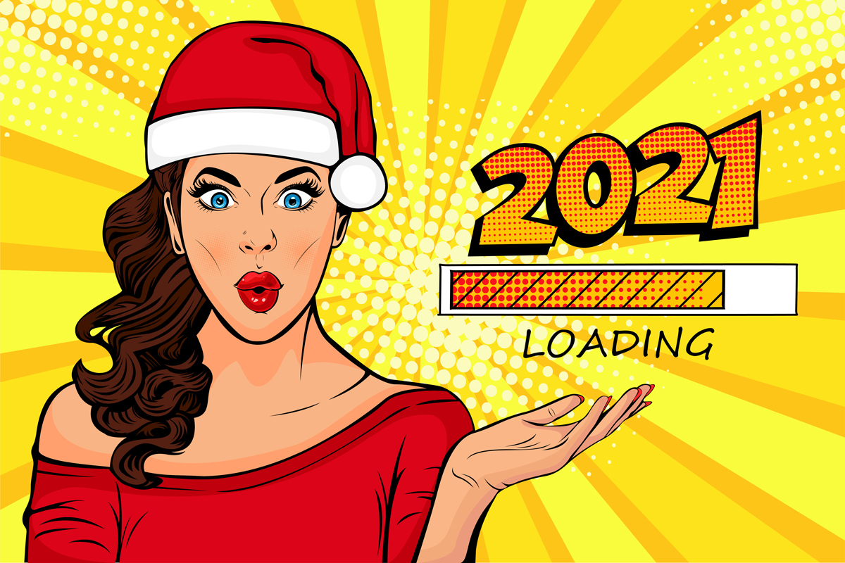 הטרנדים בעולם עיצוב גרפי לשנת 2021