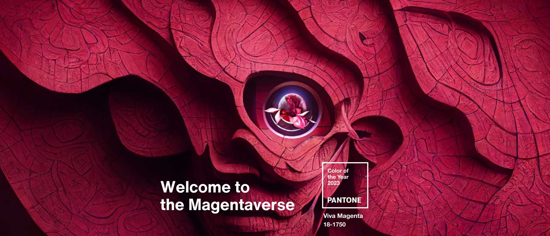 צבע השנה של פאנטון לשנת 2023 הוא ויוה מג'נטה -  Viva Magenta 18-1750